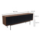 Araya Sideboard – 87" Walnut Veneer Sideboard (9)