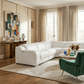 Italian Leather Power Reclining L-Shaped Sectional 112" | Modern Modular Corner Sofa