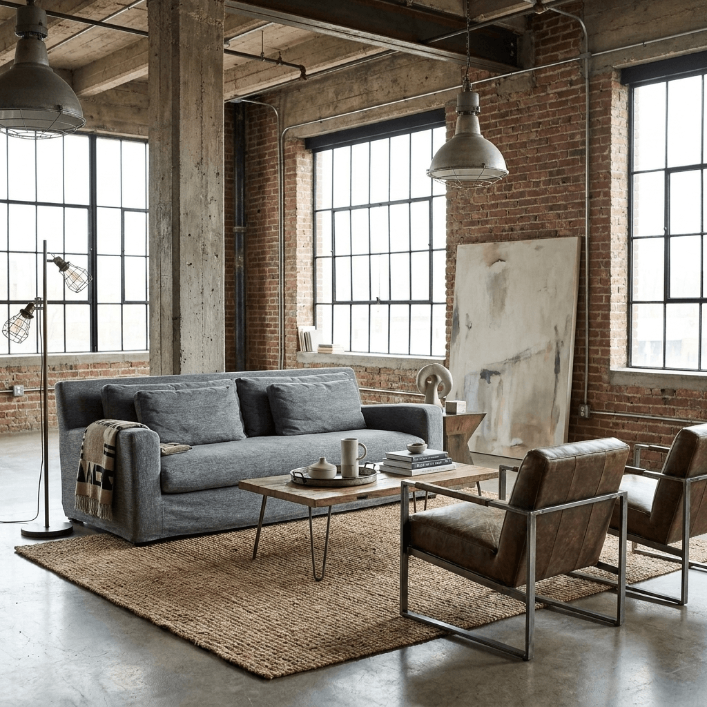 93" Dark Gray Slipcovered Fabric Sofa with Toss Pillows | Modern Upholstered Couch in a stylish living room setting.