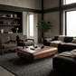 Aurelius Low Profile Round Edge Solid Wood Coffee Table (39") – Handcrafted Modern Coffee Table