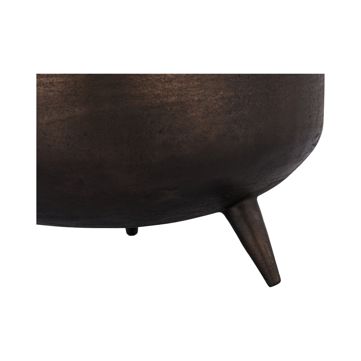 Kettel Accent Table – 19" Bronze Aluminum Drum Table (6)