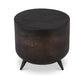 Kettel Accent Table – 19" Bronze Aluminum Drum Table (4)