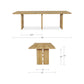 Tessa Dining Table – 96" Live Edge Oak Dining Table (8)