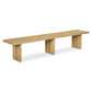 Tessa Dining Bench – 90" Live Edge Oak Dining Bench (2)