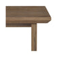 Lake Coffee Table – 54" Solid Oak Coffee Table (2 Colors) (6)