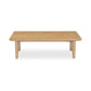 Lake Coffee Table – 54" Solid Oak Coffee Table (2 Colors) (12)