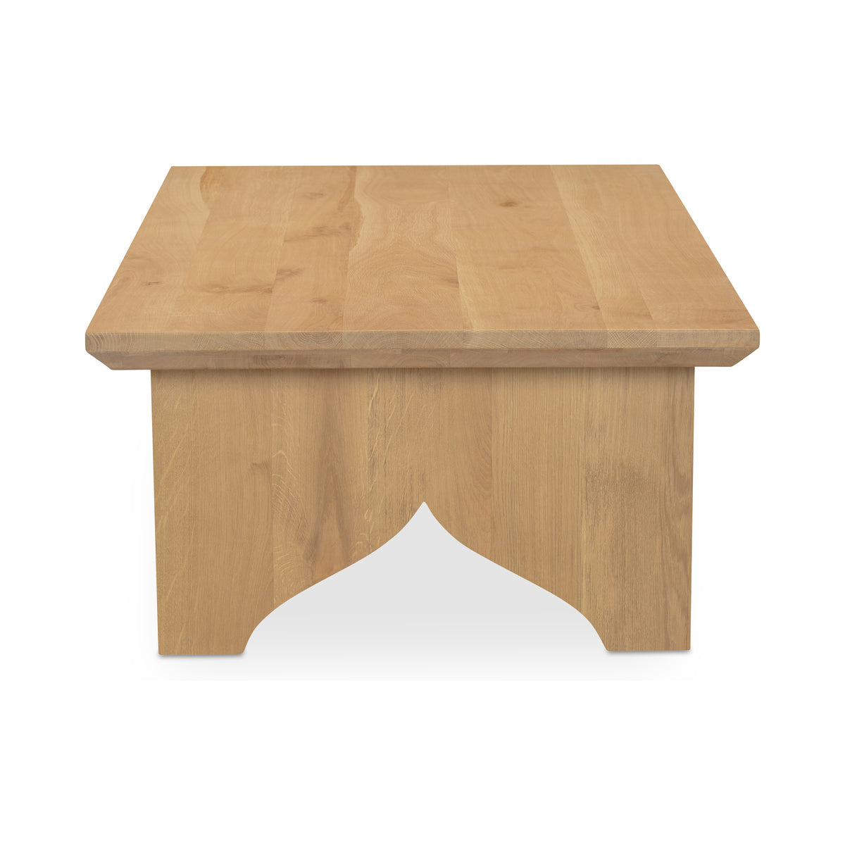 Lake Coffee Table – 54" Solid Oak Coffee Table (2 Colors) (14)