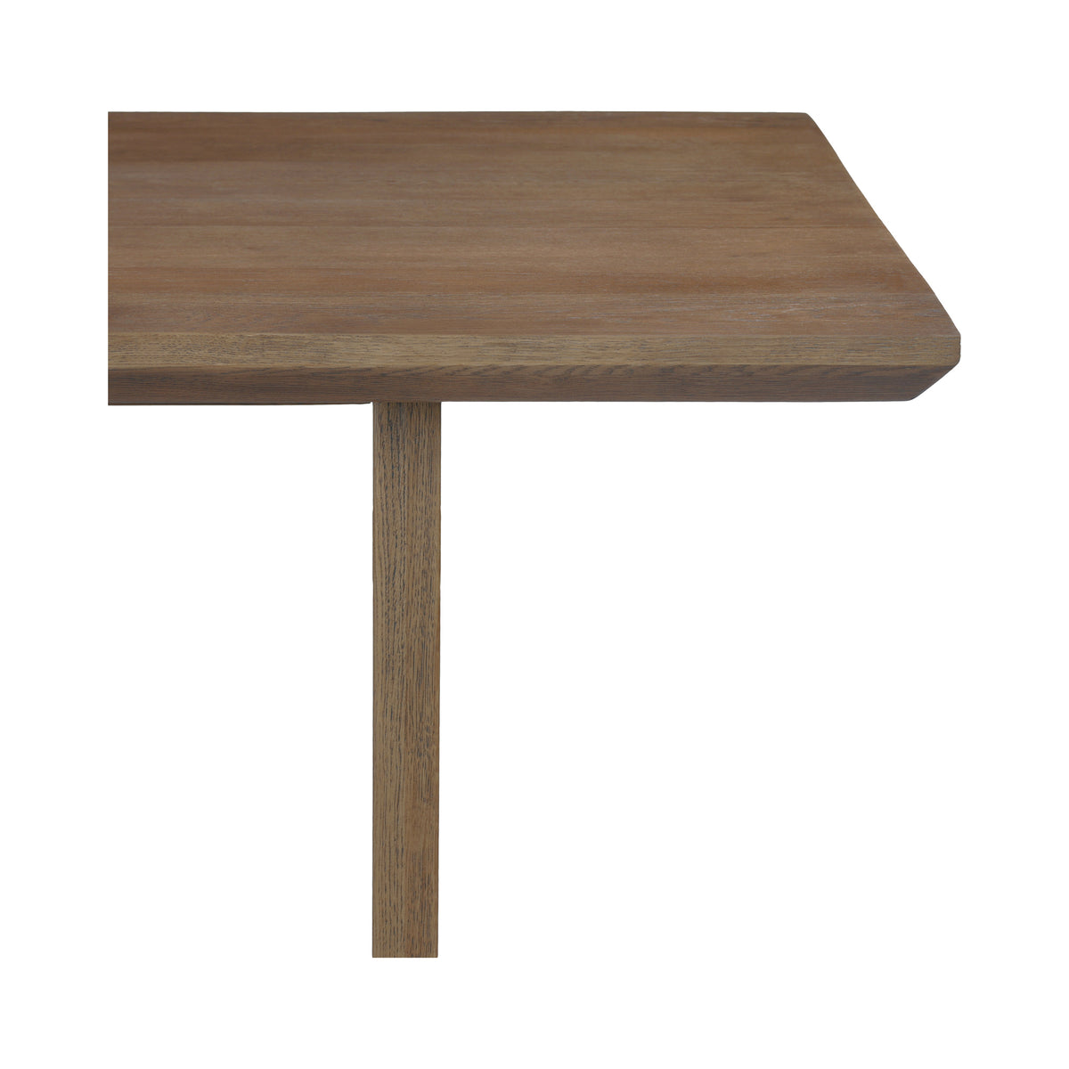 Lake Dining Table – 86" Solid Oak Dining Table (2 Colors) (6)