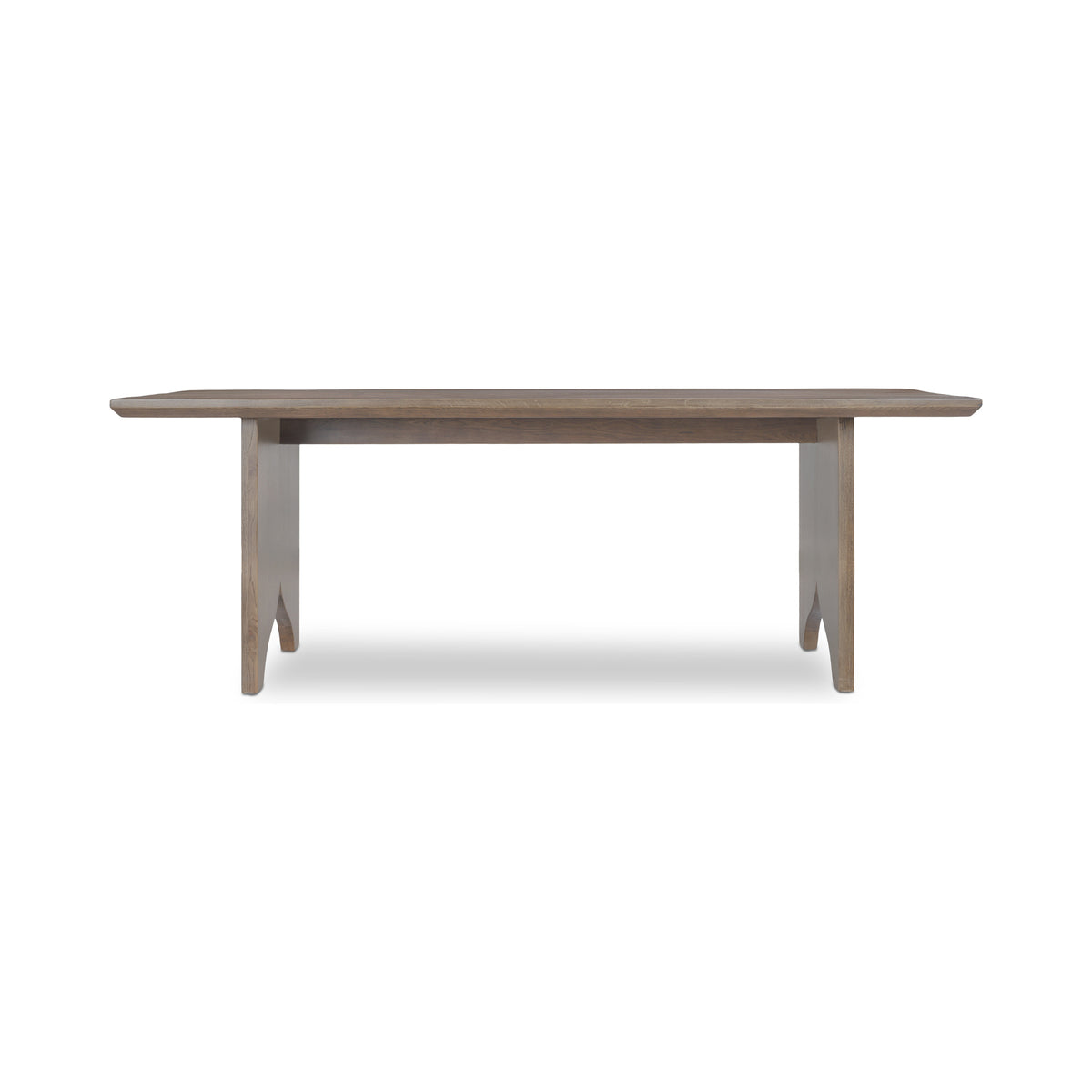 Lake Dining Table – 86" Solid Oak Dining Table (2 Colors) (2)