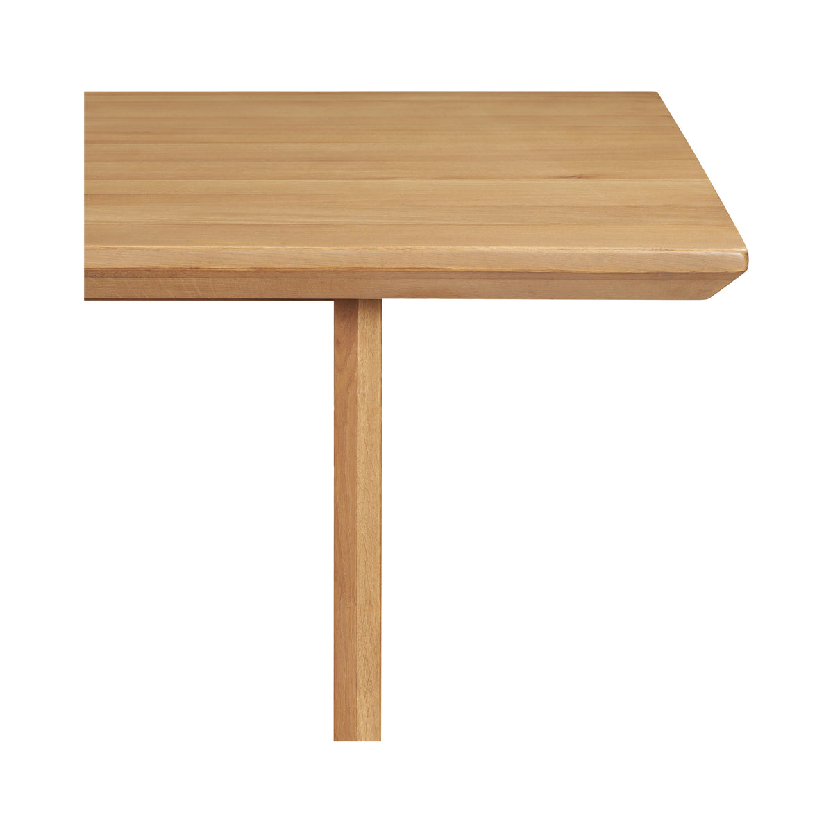 Lake Dining Table – 86" Solid Oak Dining Table (2 Colors) (16)