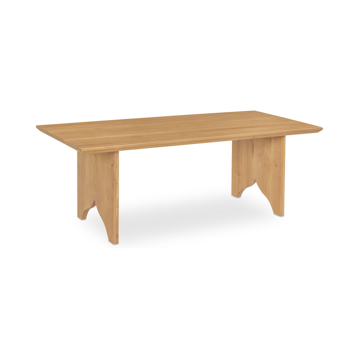 Lake Dining Table – 86" Solid Oak Dining Table (2 Colors) (13)