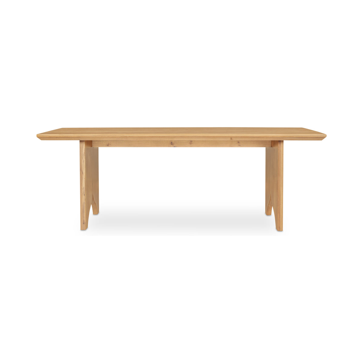 Lake Dining Table – 86" Solid Oak Dining Table (2 Colors) (11)