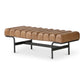 Harrison Bench – 54.75" Buffalo Leather Bench (3)