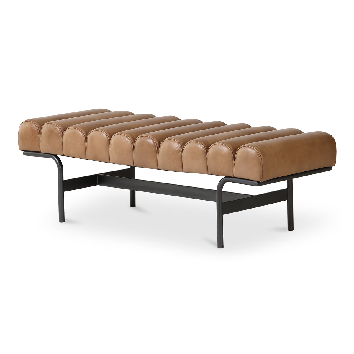 Harrison Bench – 54.75" Buffalo Leather Bench (3)
