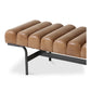 Harrison Bench – 54.75" Buffalo Leather Bench (4)