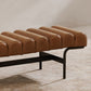 Harrison Bench – 54.75" Buffalo Leather Bench (7)