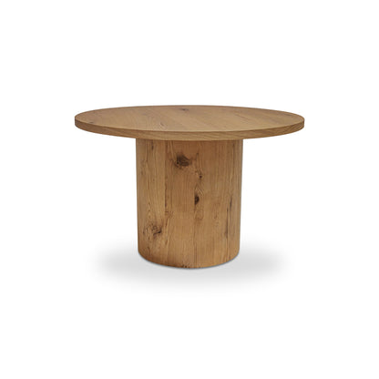 Hansen Dining Table – 48" Round Rustic Oak Dining Table (1)