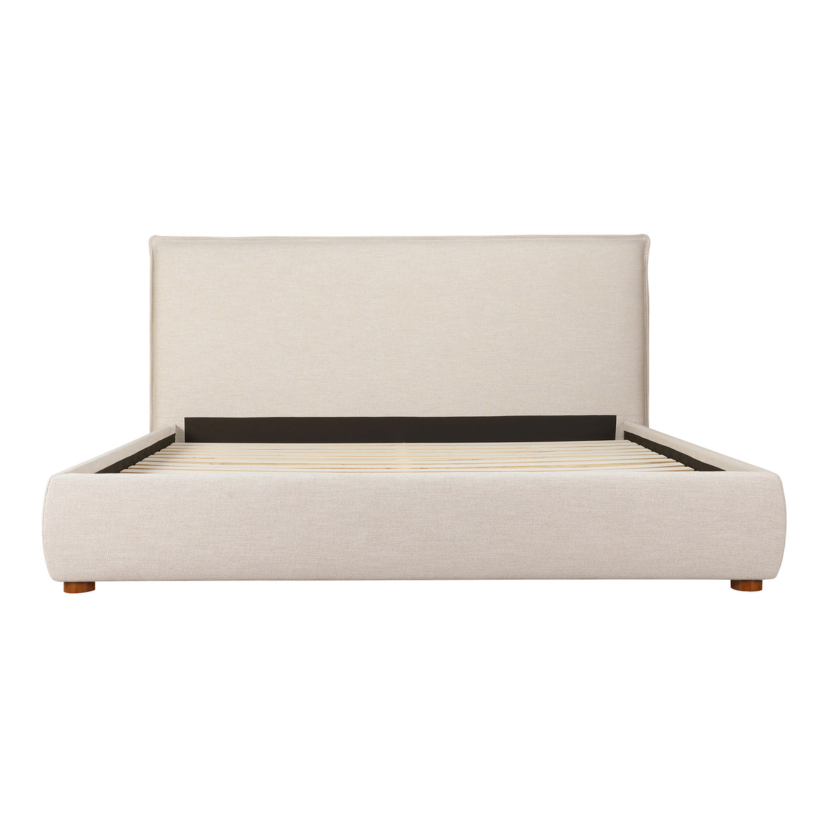 Luzon Bed – 70" Linen-Blend Upholstered Bed (2 Colors) (39)