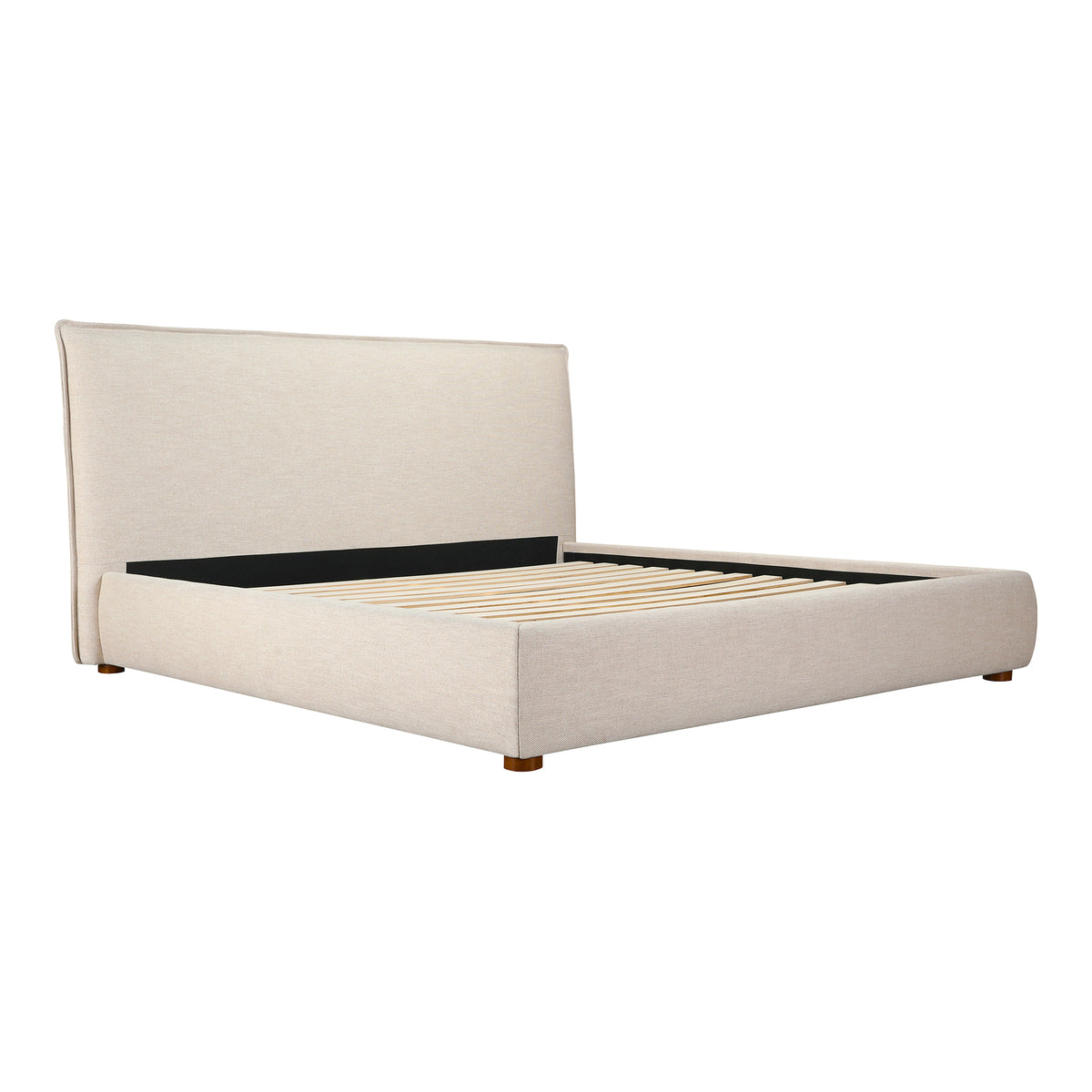 Luzon Bed – 70" Linen-Blend Upholstered Bed (2 Colors) (42)