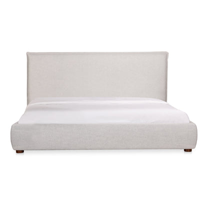 Luzon Bed – 70" Linen-Blend Upholstered Bed (2 Colors) (1)