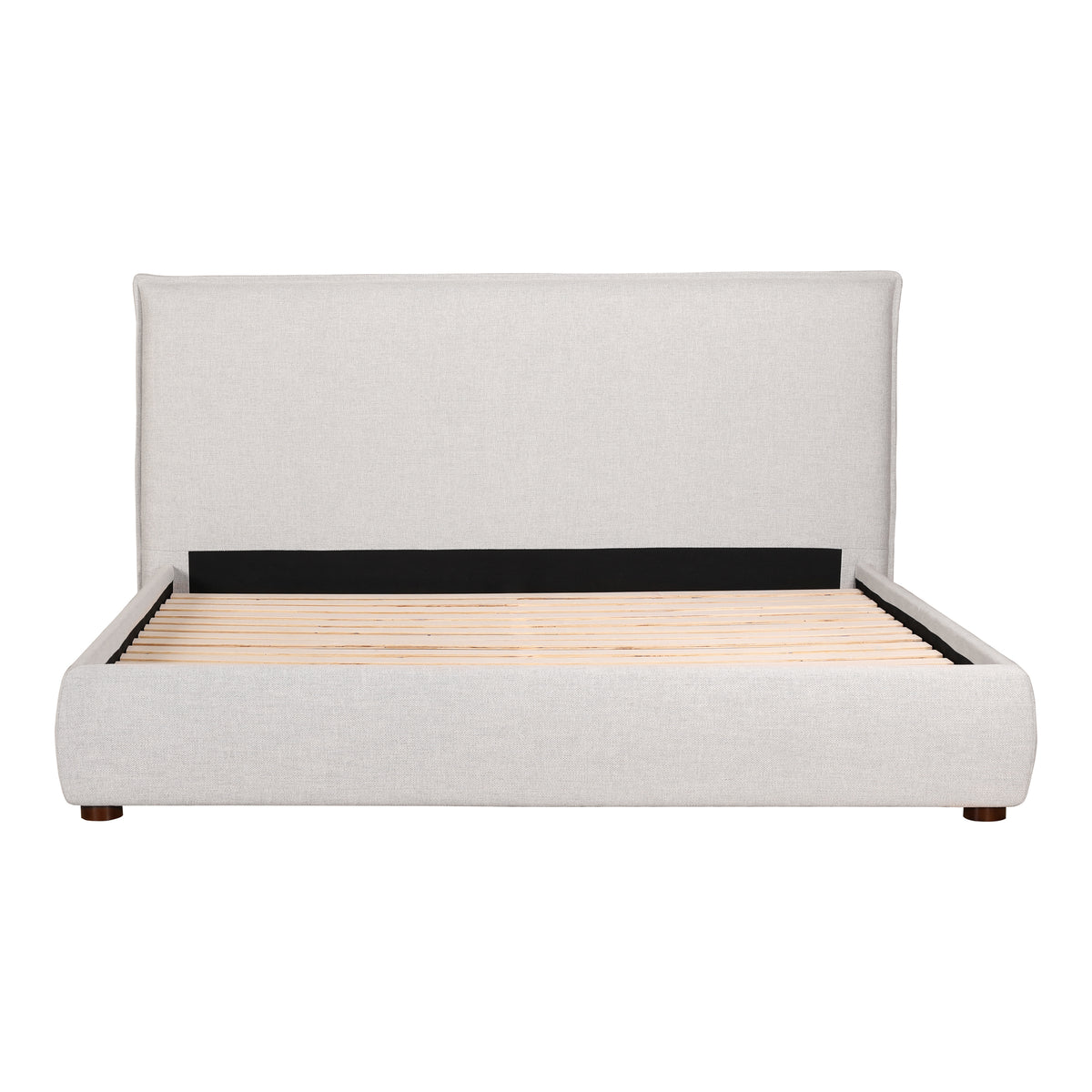 Luzon Bed – 70" Linen-Blend Upholstered Bed (2 Colors) (3)