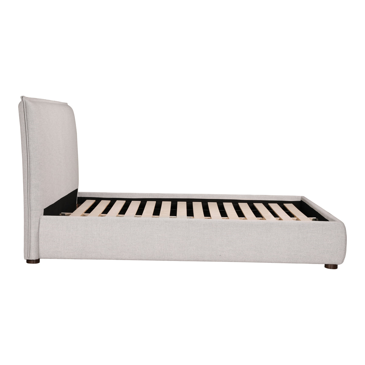 Luzon Bed – 70" Linen-Blend Upholstered Bed (2 Colors) (2)