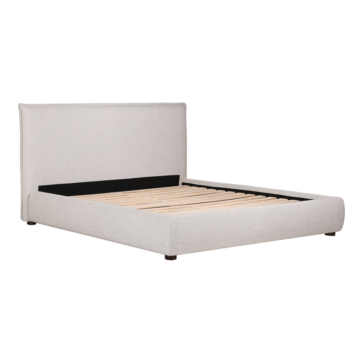 Luzon Bed – 70" Linen-Blend Upholstered Bed (2 Colors) (5)