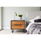 Luzon Bed – 70" Linen-Blend Upholstered Bed (2 Colors) (16)