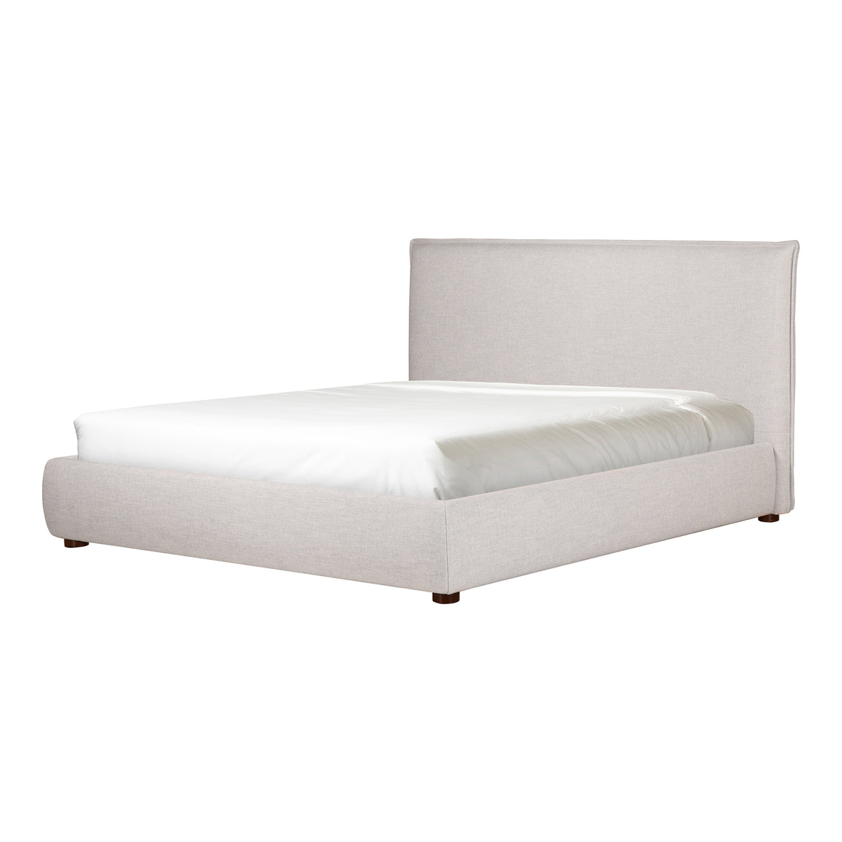 Luzon Bed – 70" Linen-Blend Upholstered Bed (2 Colors) (25)
