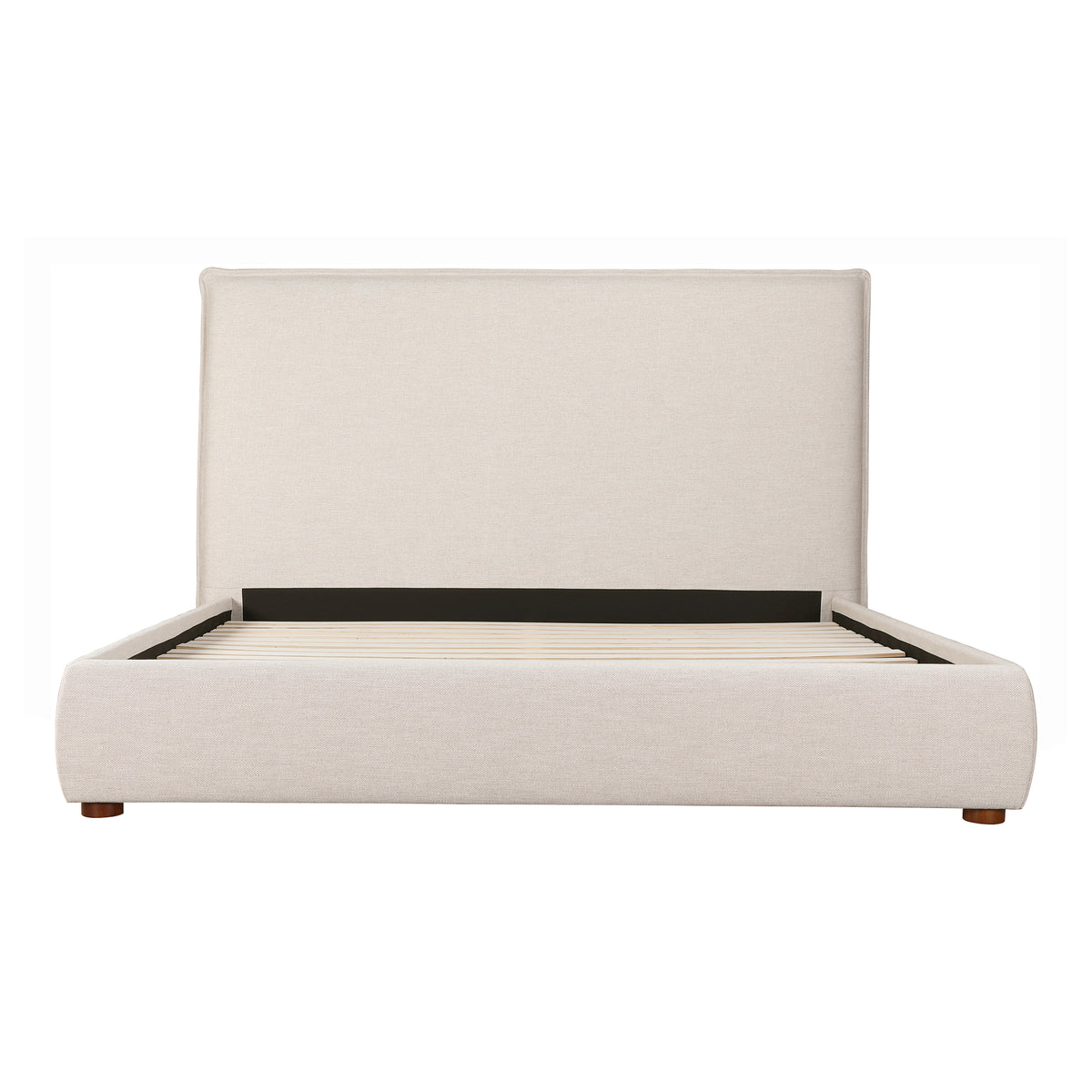 Luzon Bed – 70" Linen-Blend Upholstered Bed (2 Colors) (69)