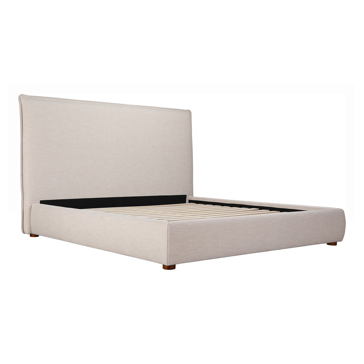 Luzon Bed – 70" Linen-Blend Upholstered Bed (2 Colors) (72)