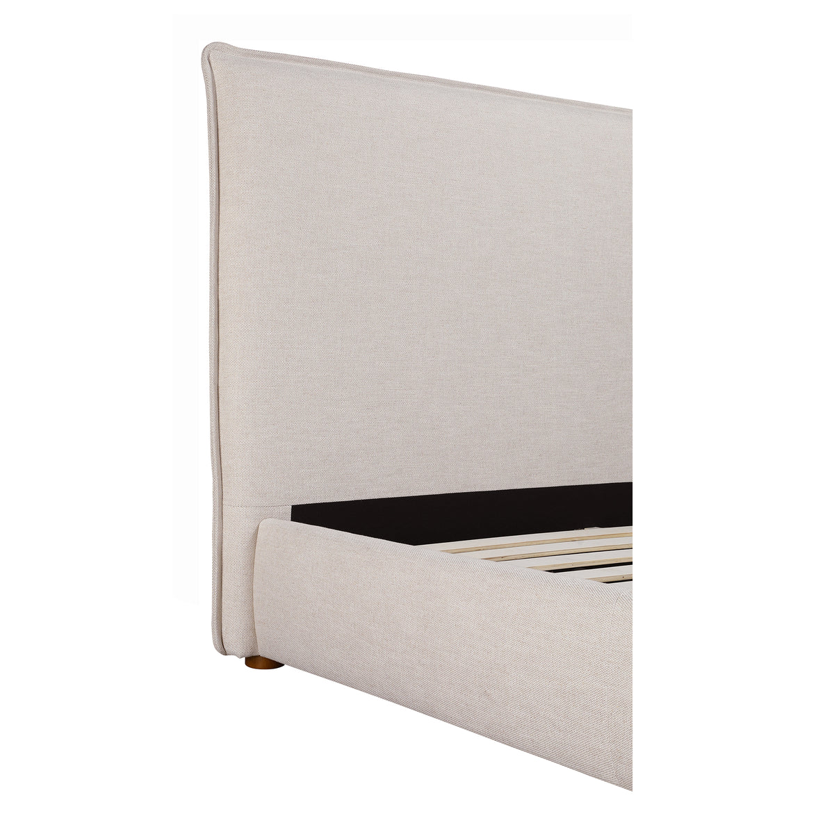 Luzon Bed – 70" Linen-Blend Upholstered Bed (2 Colors) (78)