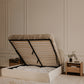 Joan Storage Bed – 86" Upholstered Lift-Up Storage Bed (4 Colors) (12)