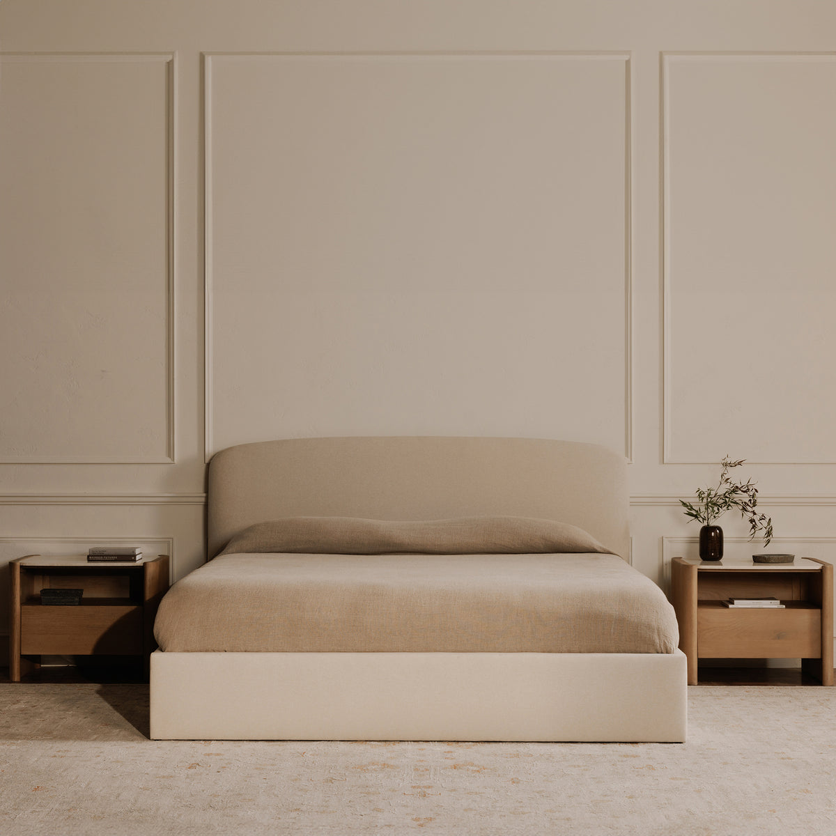 Joan Storage Bed – 86" Upholstered Lift-Up Storage Bed (4 Colors) (16)