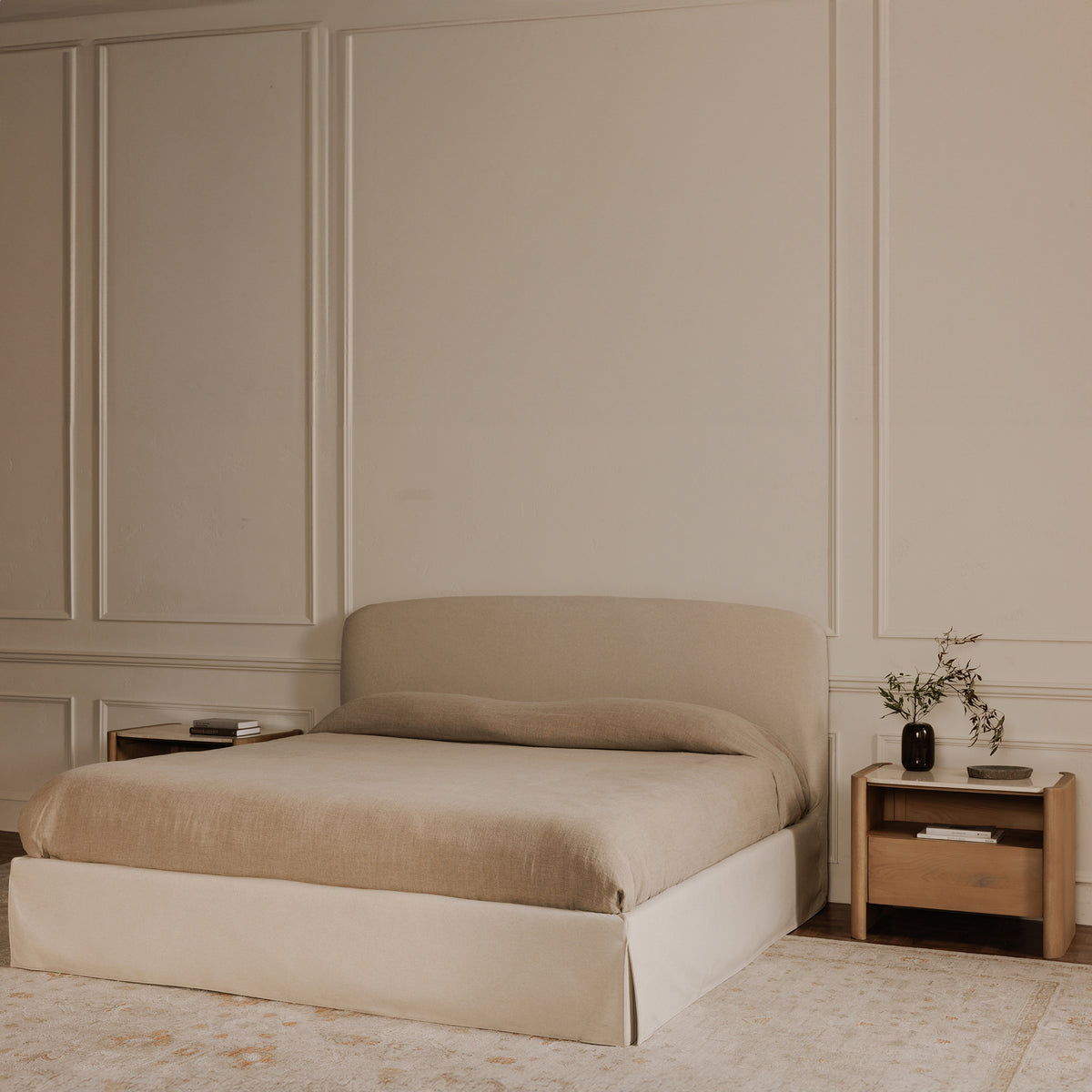 Joan Storage Bed – 86" Upholstered Lift-Up Storage Bed (4 Colors) (29)