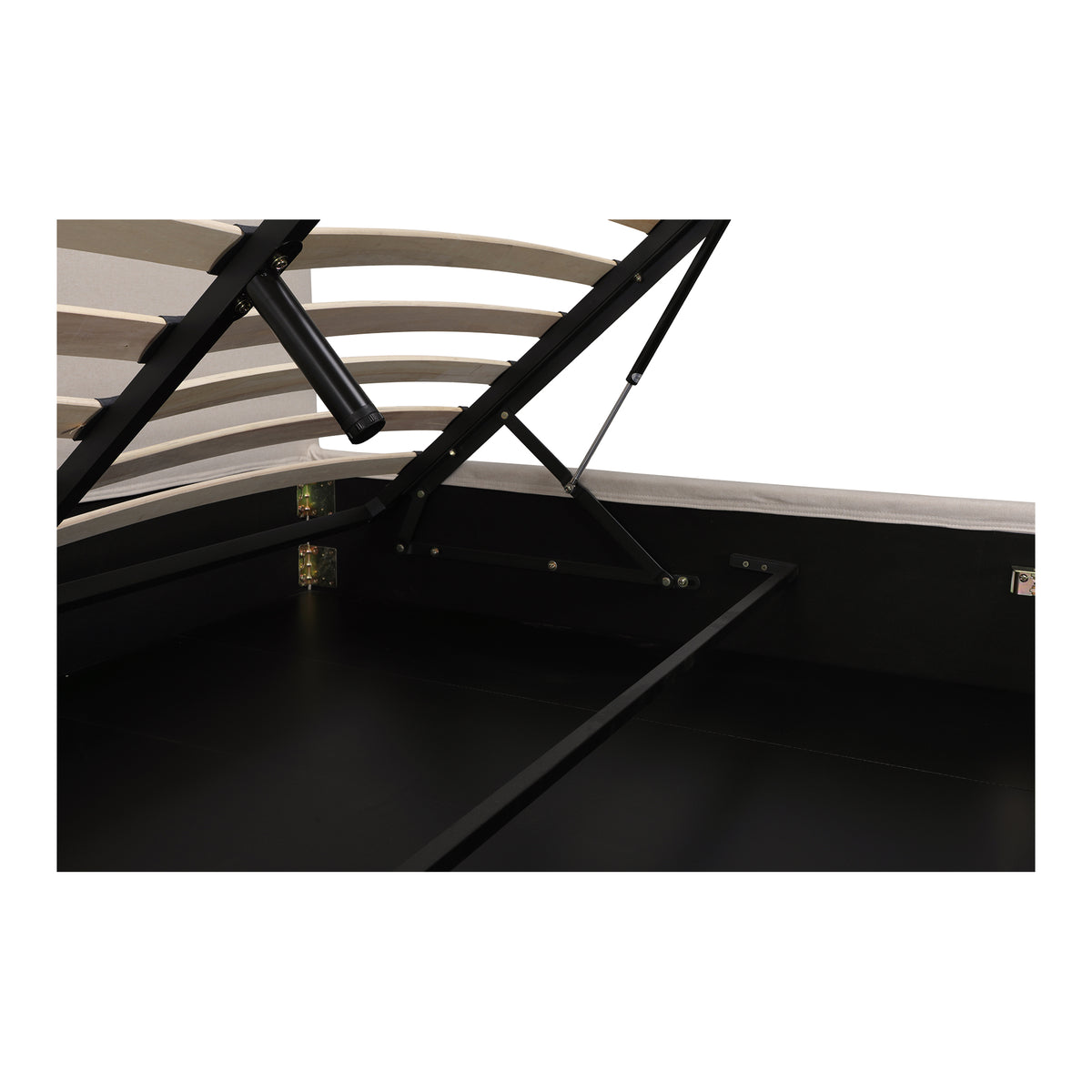 Joan Storage Bed – 86" Upholstered Lift-Up Storage Bed (4 Colors) (22)