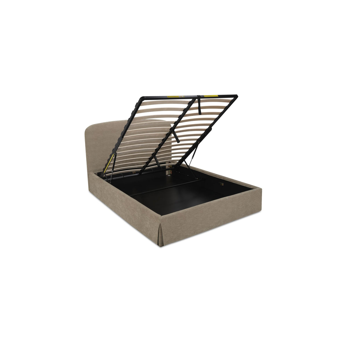 Joan Storage Bed – 86" Upholstered Lift-Up Storage Bed (4 Colors) (51)