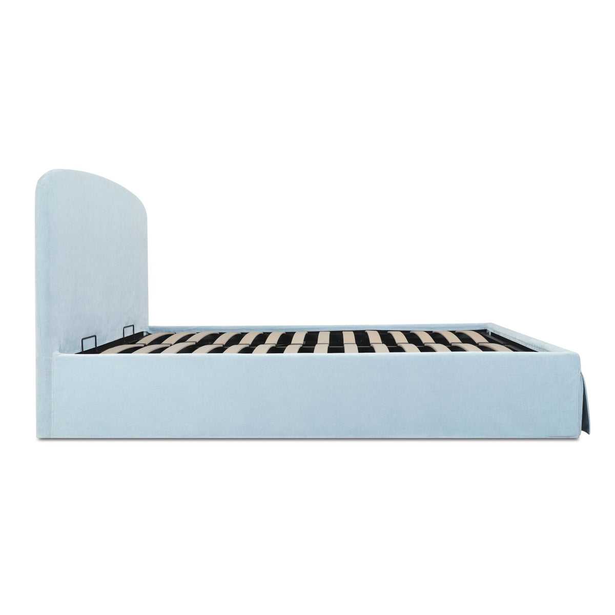 Joan Storage Bed – 86" Upholstered Lift-Up Storage Bed (4 Colors) (80)