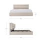 Sebastion Storage Bed – Queen & King Upholstered Storage Bed (2 Colors) (11)