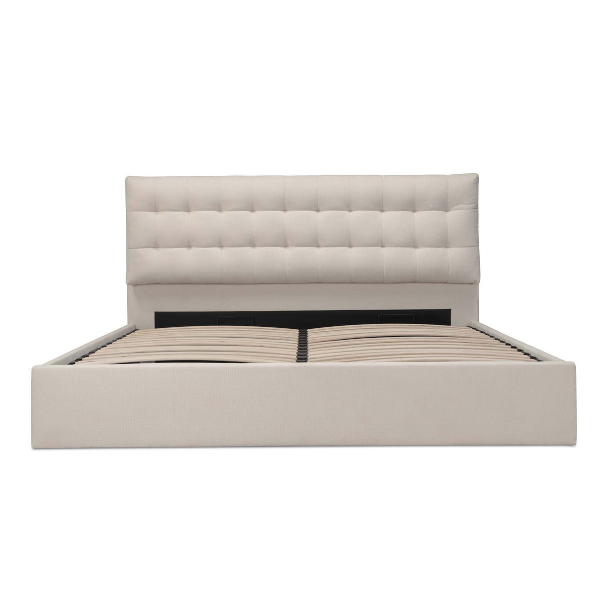 Sebastion Storage Bed – Queen & King Upholstered Storage Bed (2 Colors) (2)