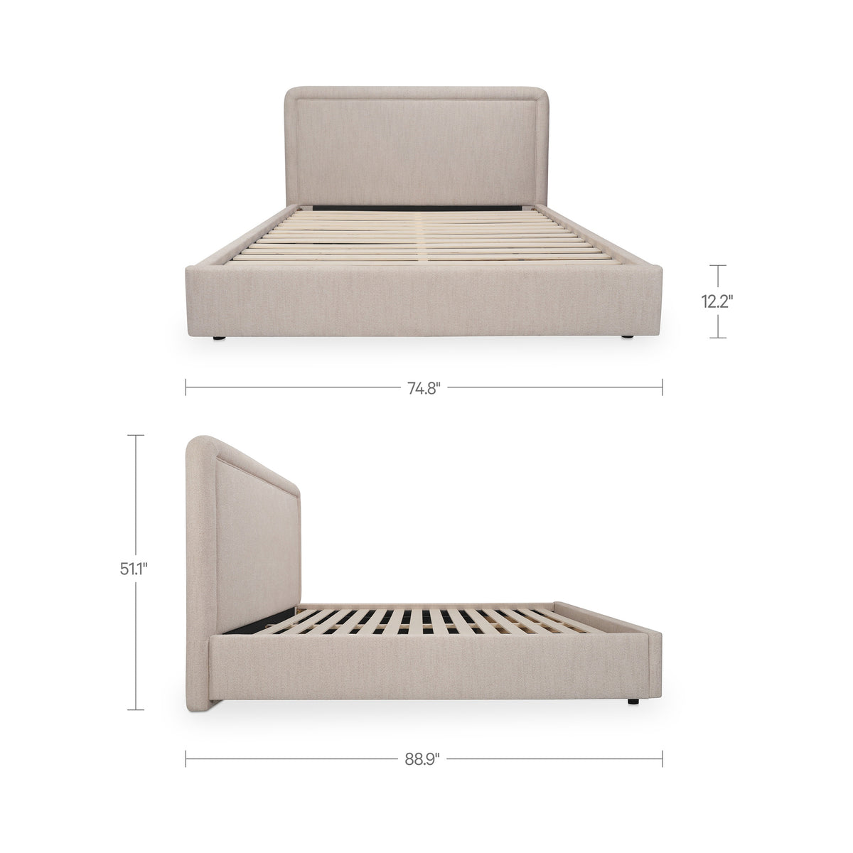 Simon Storage Bed – 74.8" Queen Upholstered Storage Bed (9)