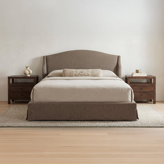 Weston Storage Bed – 88.58" Wingback Upholstered Storage Bed (2 Colors) (6)