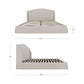 Weston Storage Bed – 88.58" Wingback Upholstered Storage Bed (2 Colors) (15)