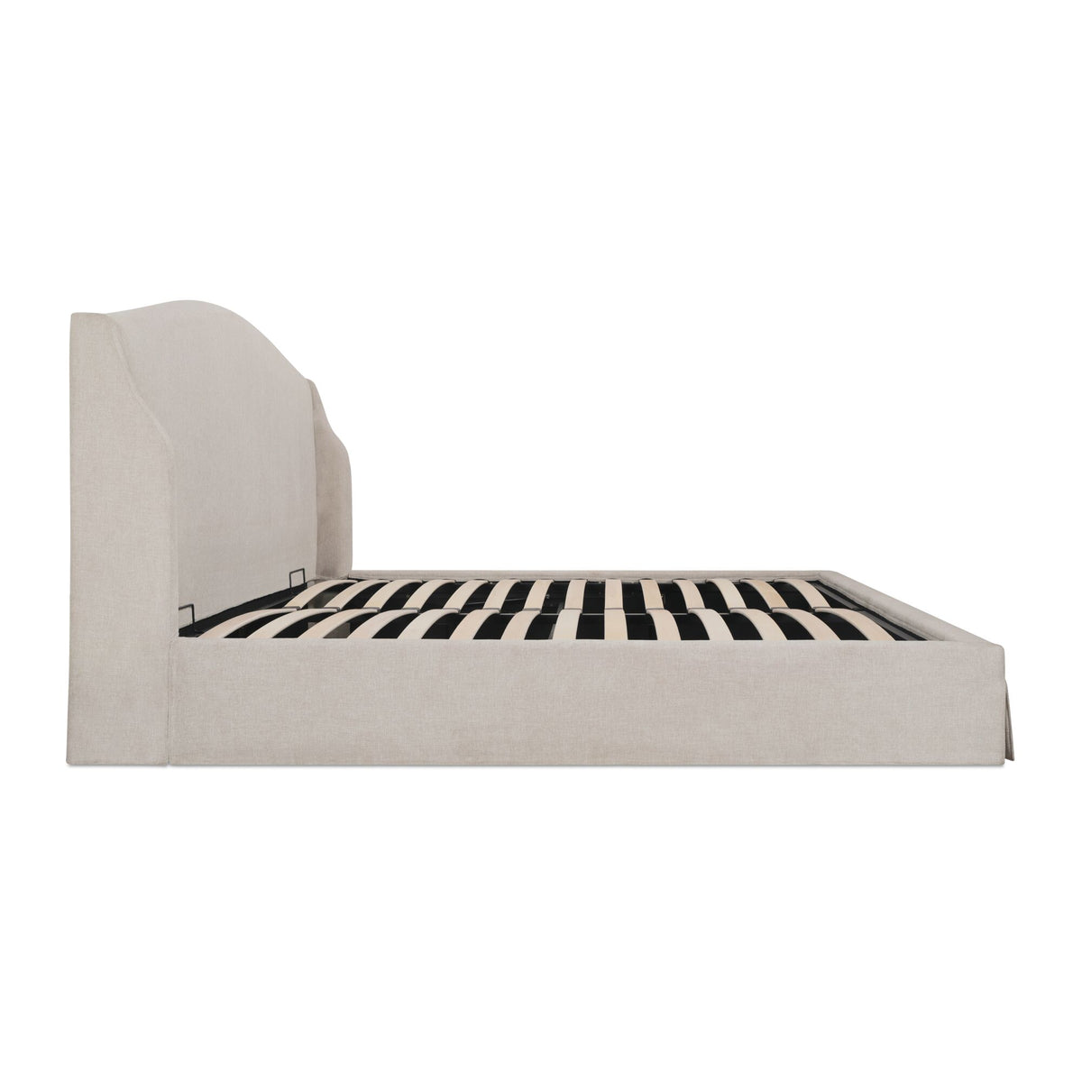 Weston Storage Bed – 88.58" Wingback Upholstered Storage Bed (2 Colors) (11)