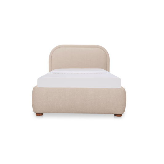 Colin Bed – 48"–85.5" Upholstered Bed (2 Colors) (1)