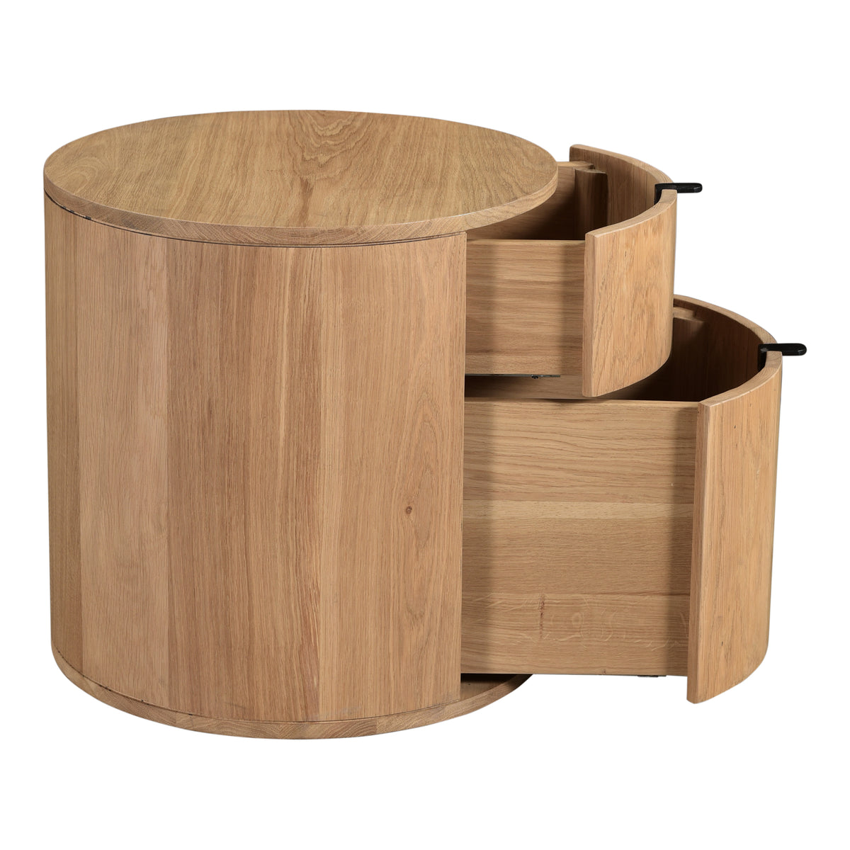 Theo Nightstand – 19" Curved Oak Nightstand (2 Colors) (5)