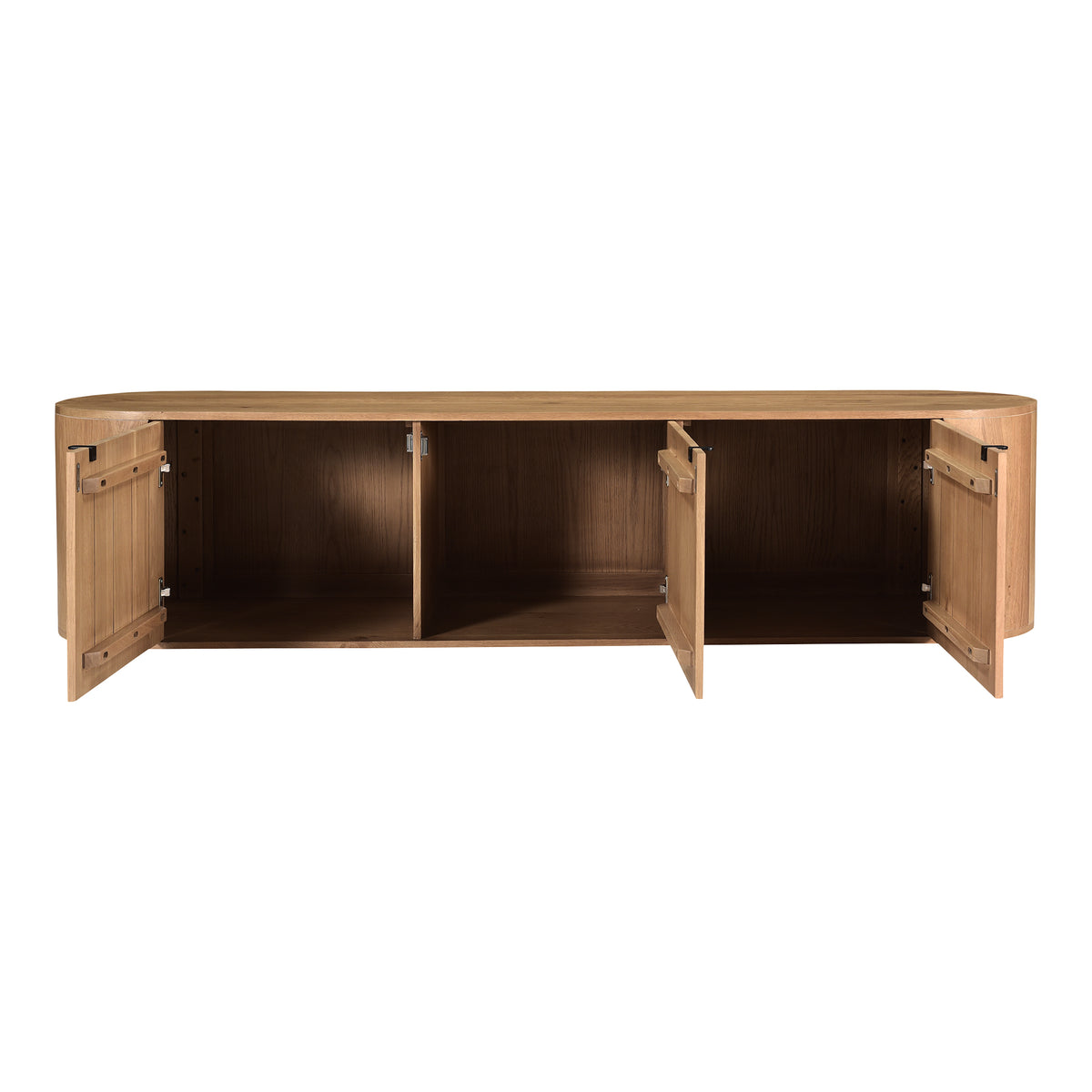 Theo Media Bench – 80" Solid Oak Media Bench (2)