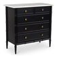 Eleanor Chest – 40" Marble Top 5 Drawer Chest (3)
