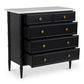 Eleanor Chest – 40" Marble Top 5 Drawer Chest (4)
