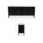Eleanor Dresser – 75" Marble Top 6 Drawer Dresser (12)